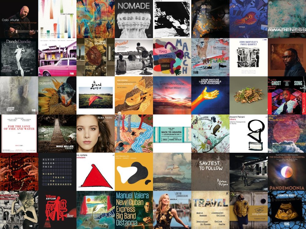 Pochettes des 48 albums du cataloge de mars 2022 - Zarbalib.fr