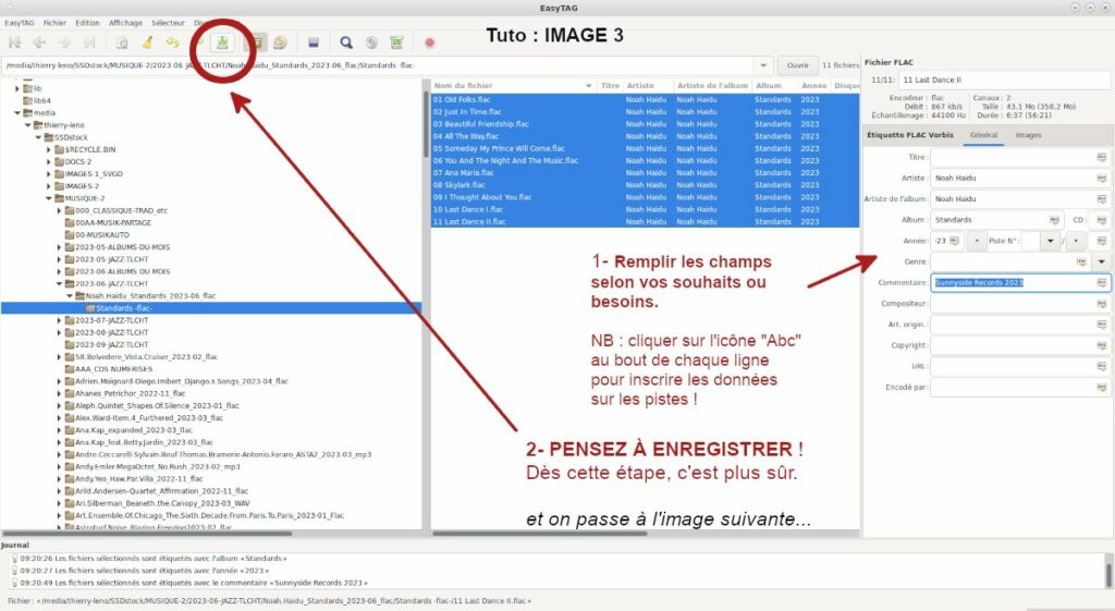Comment utiliser EasyTag pour taguer des fichiers audio ? - image 3