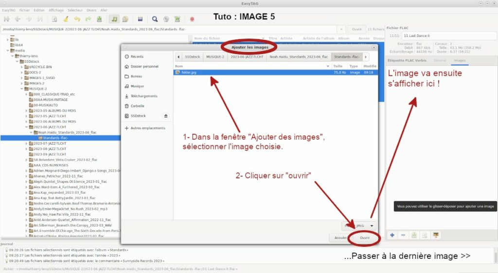 Comment utiliser EasyTag pour taguer des fichiers audio ? - image 5